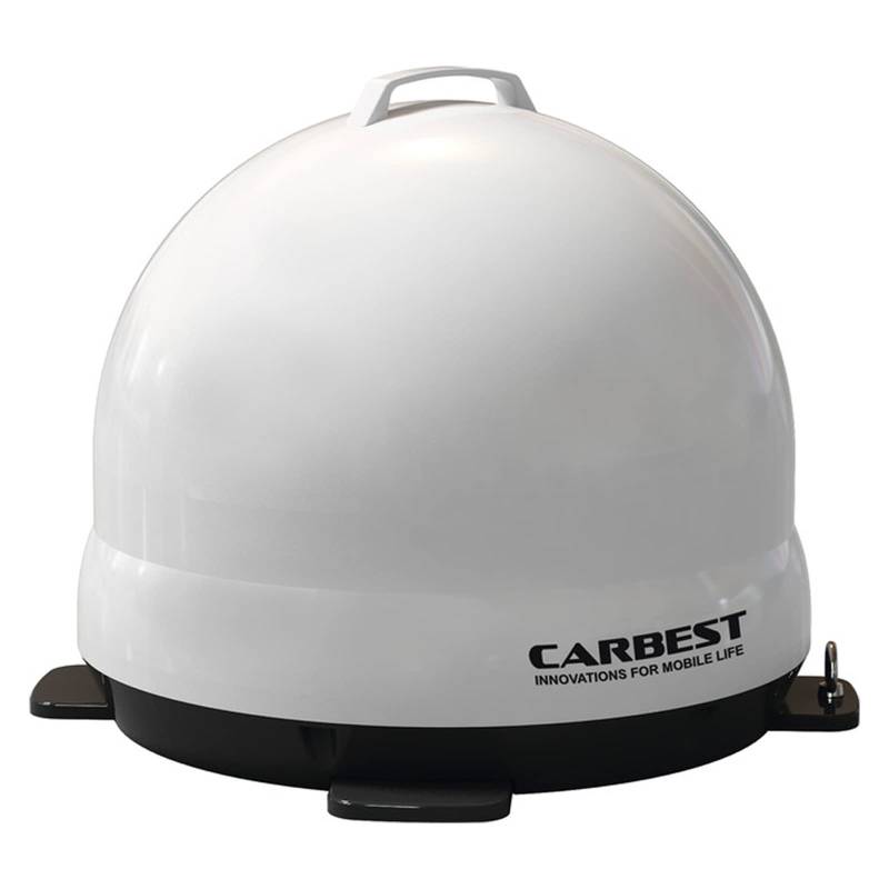 Carbest Tragbare SAT-Antenne Snipe Handy, Single LNB, Diebstahlschutz - Camping, Wohnwagen, Wohnmobil von Carbest