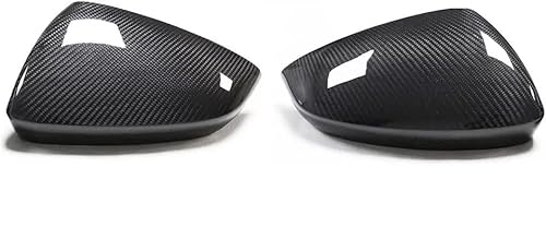 CaCsP Carbon Spiegelkappen für Audi A3 8Y S RS S3 RS3 Spiegel Cover Mirror Housing Rückspiegel Außenspiegel Spiegelblenden ohne Side Assist von Carbon and Car Styling Parts