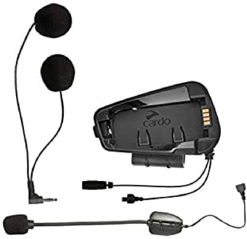 CARDO, KIT 2. FREECOM Helm Double MIC Holder, 2 OHRHÖRER 40 mm, FA70591849, Noir von Cardo