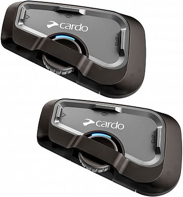 Cardo Freecom 4x, Kommunikationssystem Doppelset - Schwarz von Cardo