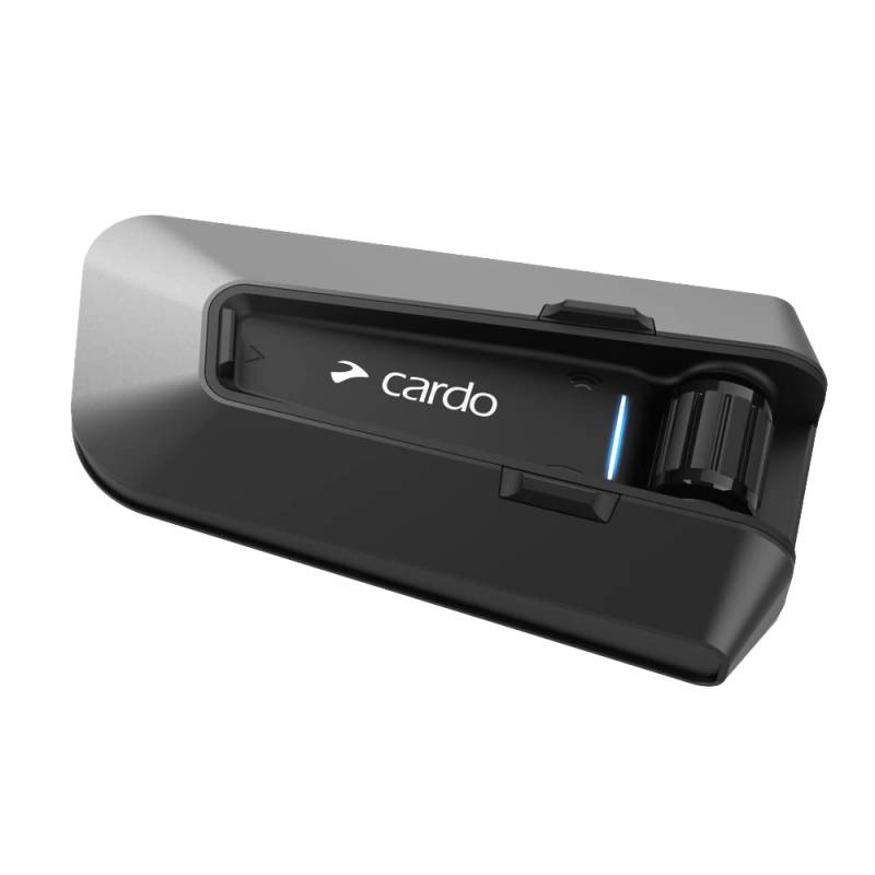 Cardo PACKTALK Edge Motorrad Bluetooth Kommunikationssystem Headset Gegensprechanlage – Doppelpack von Cardo