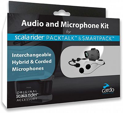 Cardo Packtalk/Smartpack, Audiokit - Original von Cardo