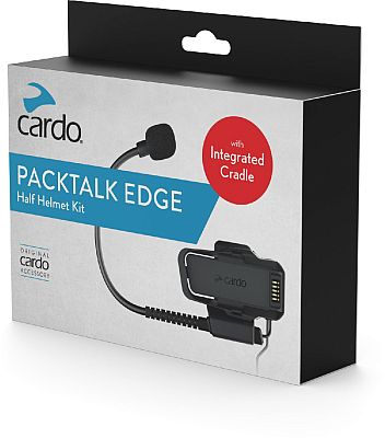 Cardo Pro/Edge, Jet-Helm Montagekit - Schwarz von Cardo