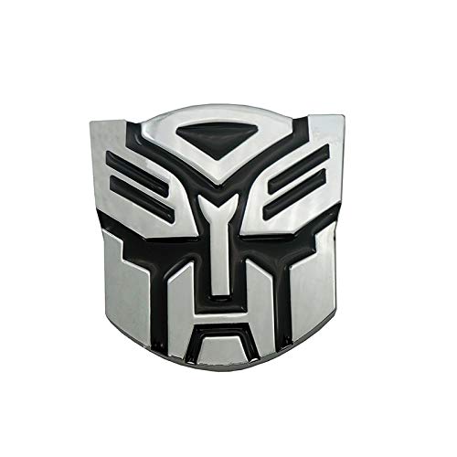 Careflection 3D Transformers Autobot Small Badge Emblem Aufkleber Decal for All Car Bike SUV Mobile Laptop (6x6cm) von Careflection