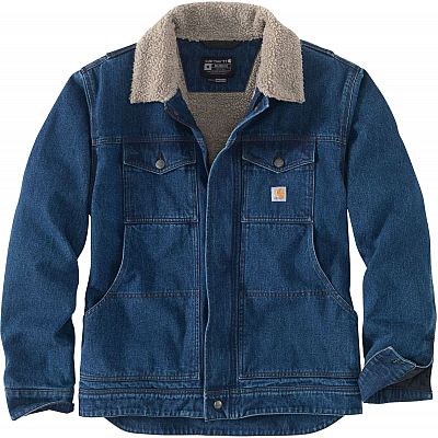 Carhartt Denim-Sherpa, Jeansjacke - Blau (H87) - L von Carhartt