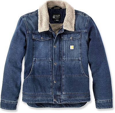 Carhartt Denim Sherpa, Jeansjacke - Blau - L von Carhartt