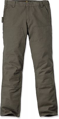 Carhartt Duck Double Front, Cargohose - Dunkelgrau (217) - W38/L32 von Carhartt