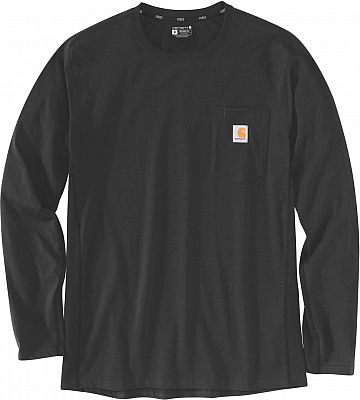 Carhartt Flex Pocket, Langarmshirt - Schwarz (N04) - L von Carhartt