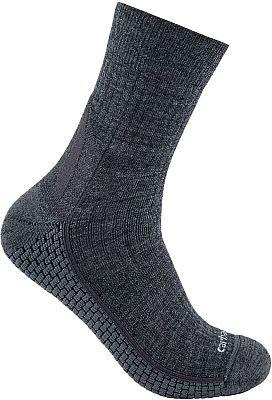 Carhartt Force Grid Merino, Socken lang - Dunkelgrau - L von Carhartt