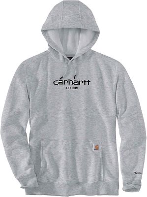 Carhartt Force Logo, Kapuzenpullover - Grau (058) - XL von Carhartt