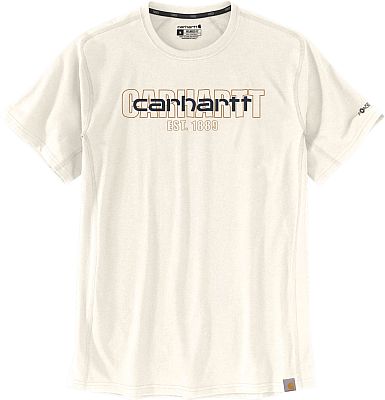 Carhartt Force Logo Graphic, T-Shirt - Weiß/Schwarz - L von Carhartt