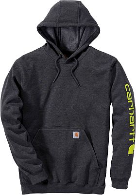 Carhartt Logo, Kapuzenpullover - Dunkelgrau - XL von Carhartt