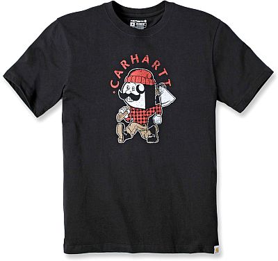 Carhartt Lumberjack, T-Shirt - Schwarz/Rot/Weiß - M von Carhartt