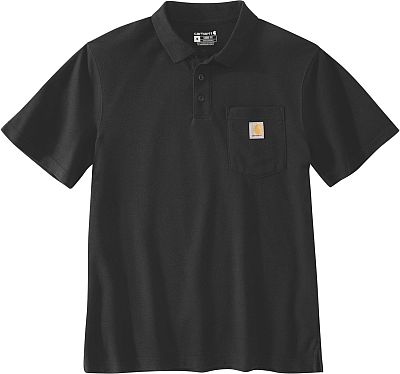 Carhartt Midweight Loose-Fit, Polo-Shirt - Schwarz - XL von Carhartt