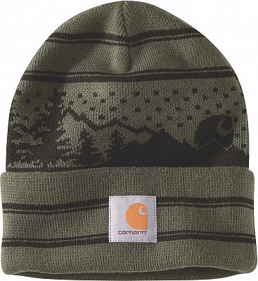 Carhartt Outdoor, Mütze - Dunkelgrün/Schwarz (G72) - Einheitsgröße von Carhartt