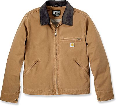 Carhartt Duck Detroit Rugged Flex™, Textiljacke - Hellbraun/Schwarz - L von Carhartt