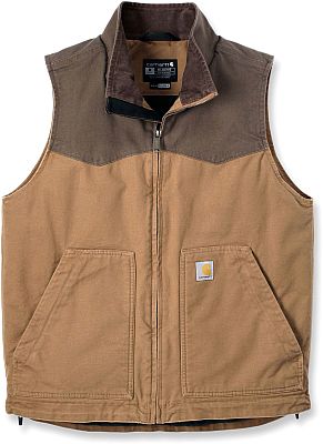 Carhartt Rugged Flex™ Montana, Weste - Hellbraun/Dunkelbraun - S von Carhartt