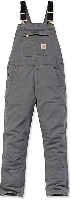 Carhartt Rugged Flex Rigby, Latzhose - Grau - W32/L30 von Carhartt