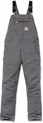 Carhartt Rugged Flex Rigby, Latzhose - Grau - W32/L34 von Carhartt