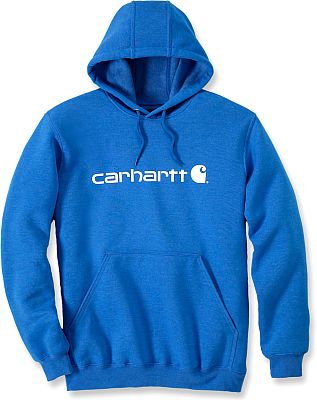 Carhartt Signature Logo, Kapuzenpullover - Blau (Marine) - S von Carhartt