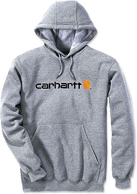 Carhartt Signature Logo, Kapuzenpullover - Hellgrau - M von Carhartt