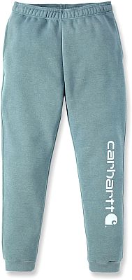 Carhartt Tapered Graphic, Jogginghose - Hellblau/Weiß - S von Carhartt