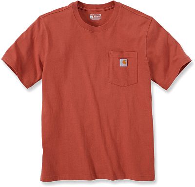 Carhartt Workwear K87 Pocket, T-Shirt - Dunkelorange - M von Carhartt