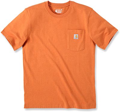 Carhartt Workwear K87 Pocket, T-Shirt - Orange - M von Carhartt