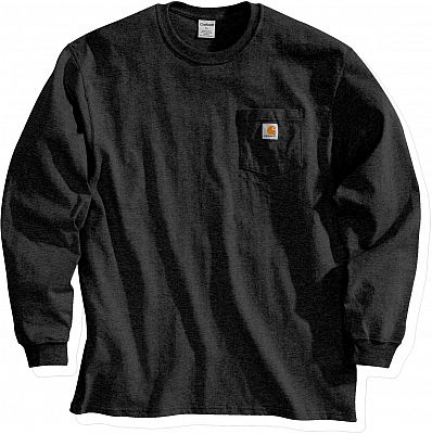 Carhartt Workwear Pocket, Langarmshirt - Schwarz - XL von Carhartt