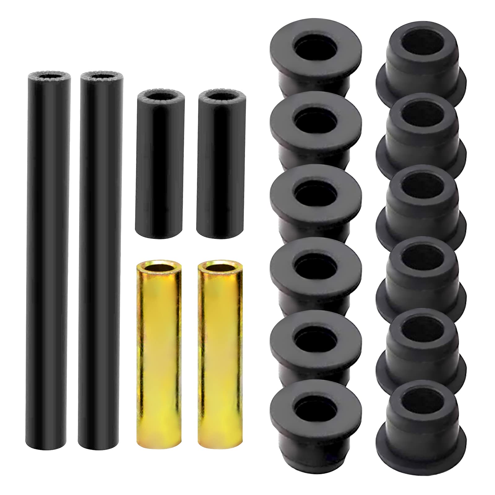 Carkio Bushing Kit Front Lower Spring and Front Upper A-Arms Suspension Compatible with Club Car Precedent von Carkio