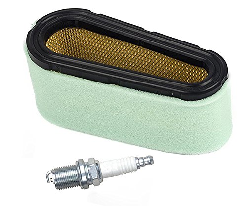 OxoxO 496894 Luftfilter mit Vorfilter für Briggs & Stratton 12,5-17 PS Einzylinder-Motoren, ersetzt 496894S 493909 5053H 272403S 272403 von Carkio