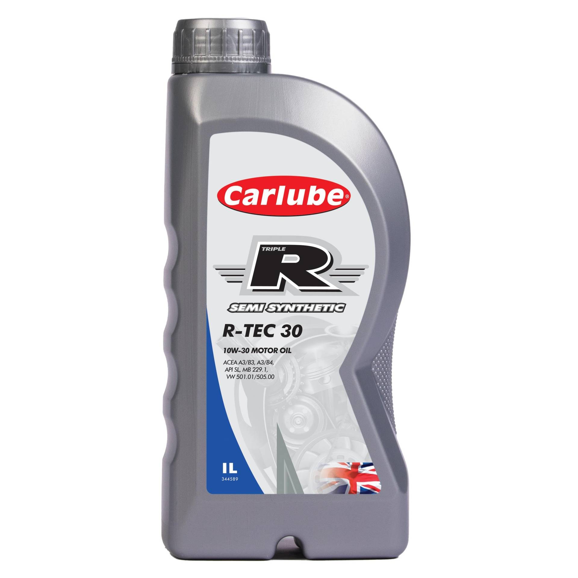 Carlube Triple R 10W-30 halbsynthetisches Motoröl R-TEC30, 1 L von Carlube