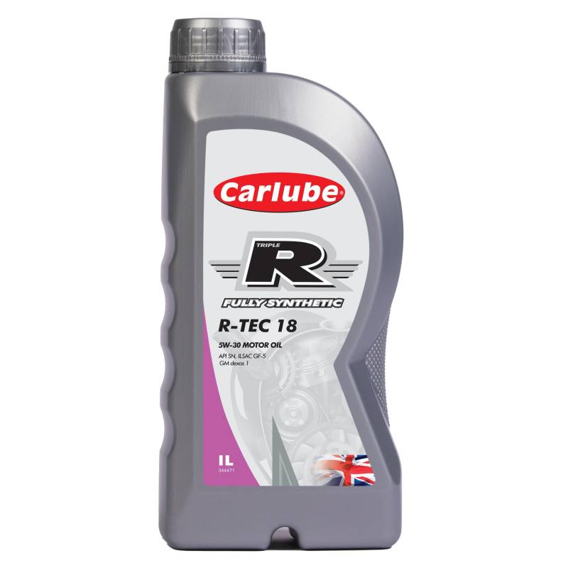 Carlube Triple R 5W-30 Dexos 1 Vollsynthetisch Öl R-TEC 18, 1 L von Carlube