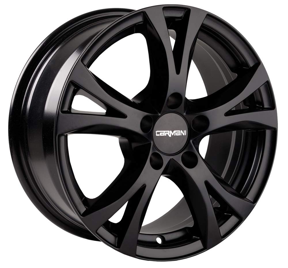 CARMANI 09 Compete black matt 8x18 ET42 5.00x115 Hub Bore 70.30 mm - Alu felgen von Carmani