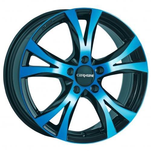 CARMANI 09 Compete light blue polish 7,5x17 ET35 5.00x120 Hub Bore 72.60 mm - Alu felgen von Carmani