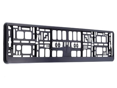 Carmotion Black Flexible License Plate Frame (PP/PS) von Carmotion