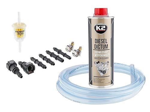 Carmotion Diesel Dictum Set - Injektorreinigungsset, 500 ml - Kraftvolle Reinigung für leistungsstarken Motor! von Carmotion