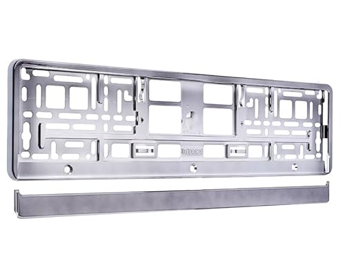 Carmotion Metallic Graue Kennzeichenhalterung von Carmotion