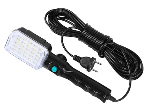 Carmotion Werkstattlampe 25 LED mit Magnet und Haken, Stromanschluss 230V von Carmotion