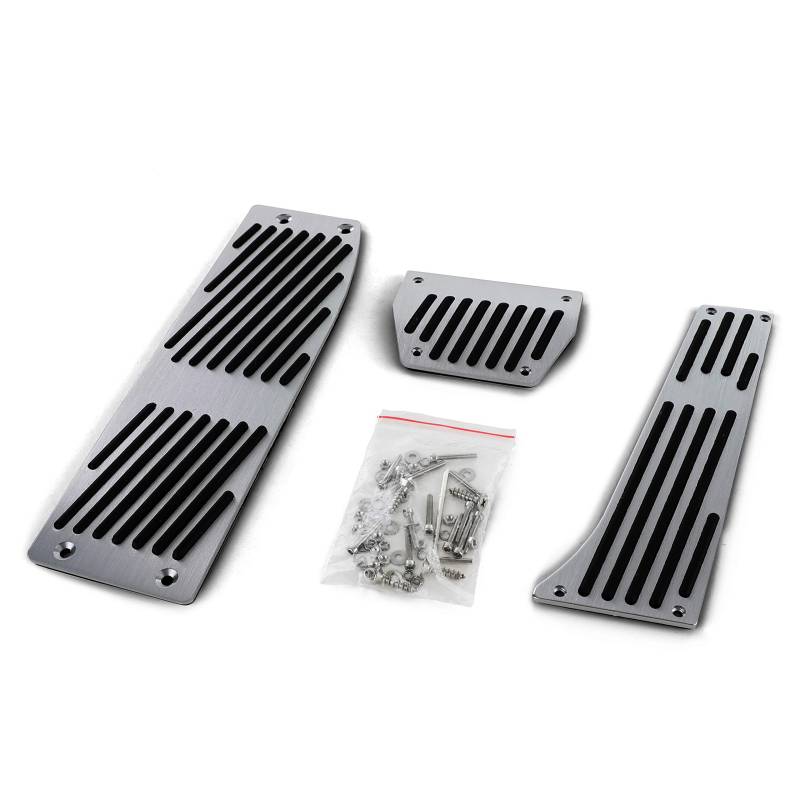 Alu Pedale Set Automatik + Fußstütze passend für BMW E30 E36 E46 E90 E91 E92 E93 von Carparts-Online