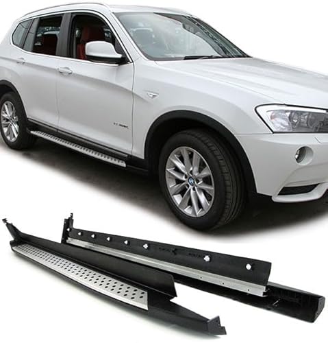 Alu Flankenschutz OE Style Trittbretter mit ABE !! passend für BMW X3 F25 10-17 von Carparts-Online