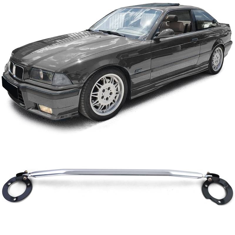 Aluminium Domstrebe vorne passend für BMW E36 6 Zyl 320i 323i 325i 328i 92-99 von Carparts-Online