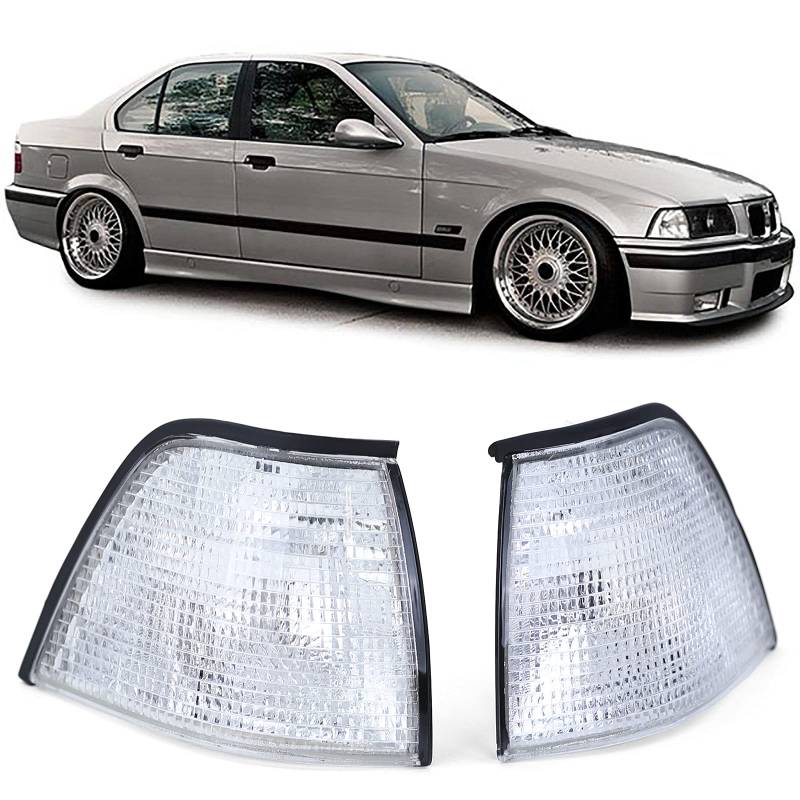 Blinker weiß klar für BMW 3ER E36 Limousine Touring Compact 90-99 von Carparts-Online