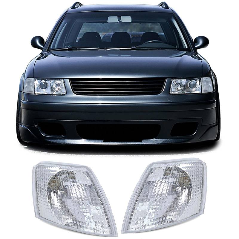 Blinker Weiß Paar Links Rechts für VW Passat 3B Limousine Variant 96-00 von Carparts-Online