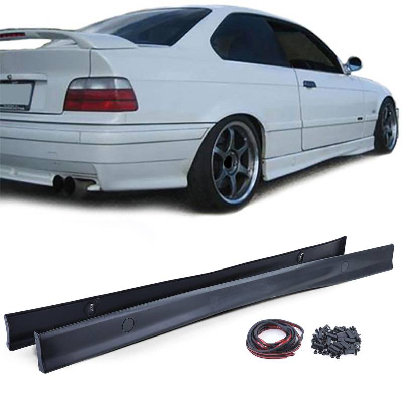 Sport Seitenschweller passend für BMW 3er E36 Coupe Cabrio Limo Touring 90-91 von Carparts-Online