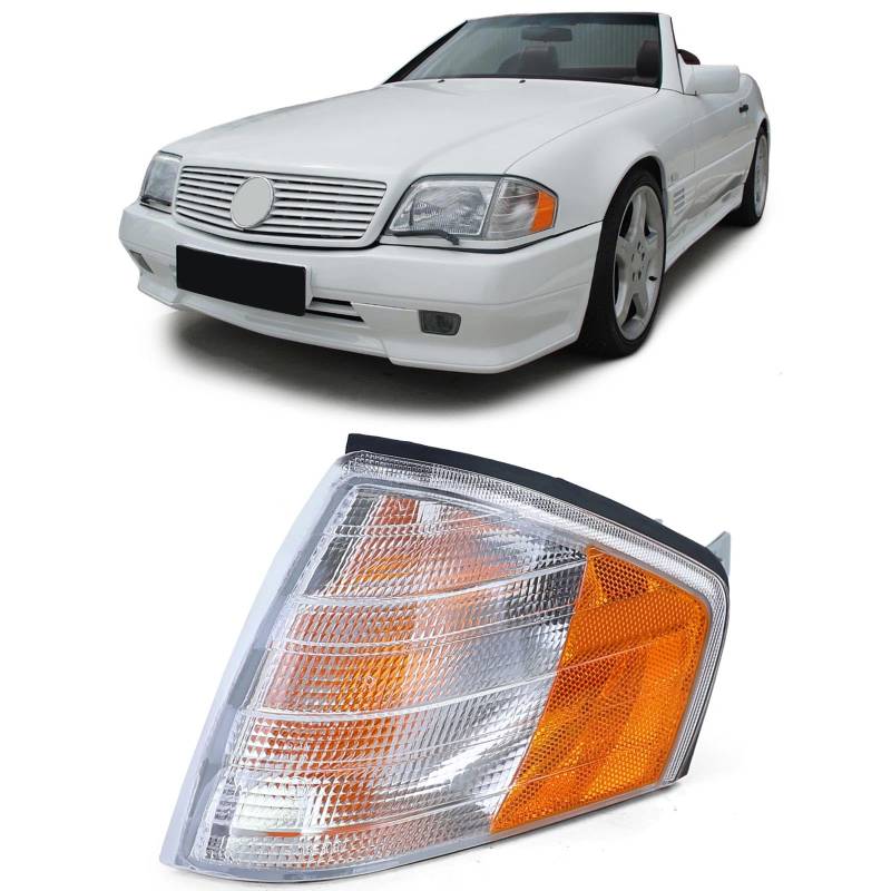 Carparts-Online Blinker weiß links passend für Mercedes SL R129 89-93 von Carparts-Online