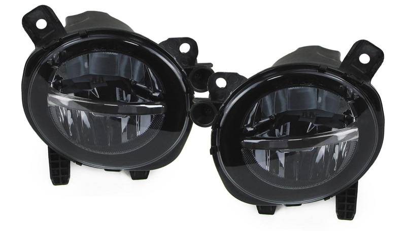 LED Nebelscheinwerfer Schwarz Smoke Set passend für BMW F20 F21 F30 F31 F32 F33 von Carparts-Online