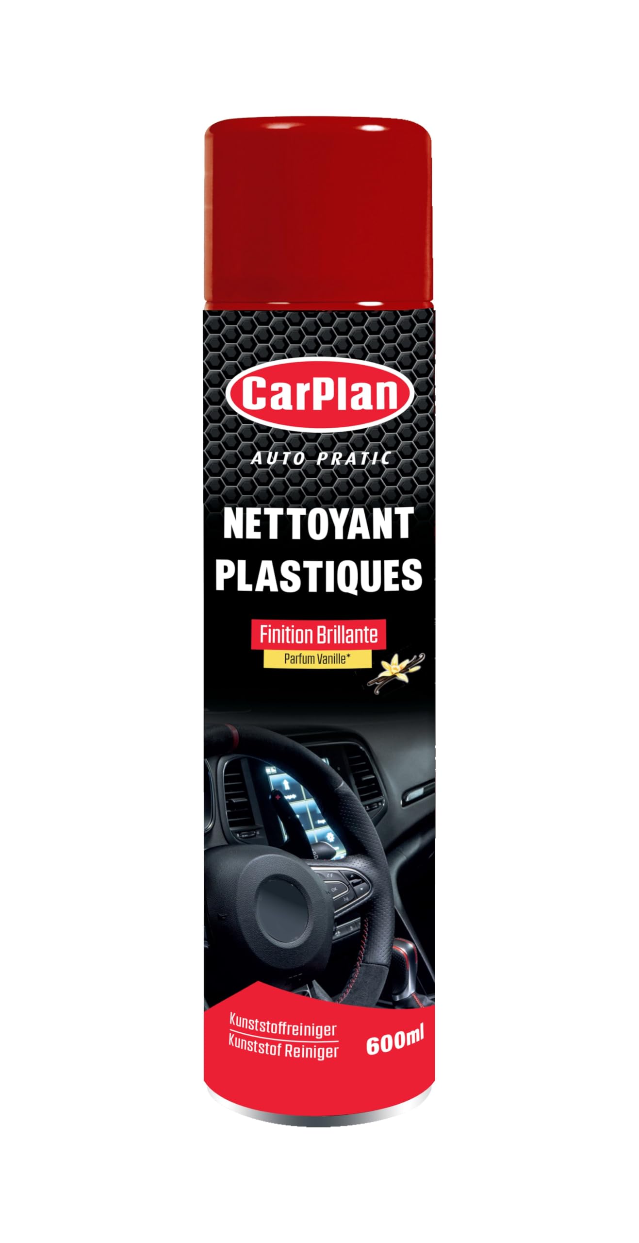 Carplan Auto Pratic Kunststoffreiniger Vanille 600 ml von Carplan