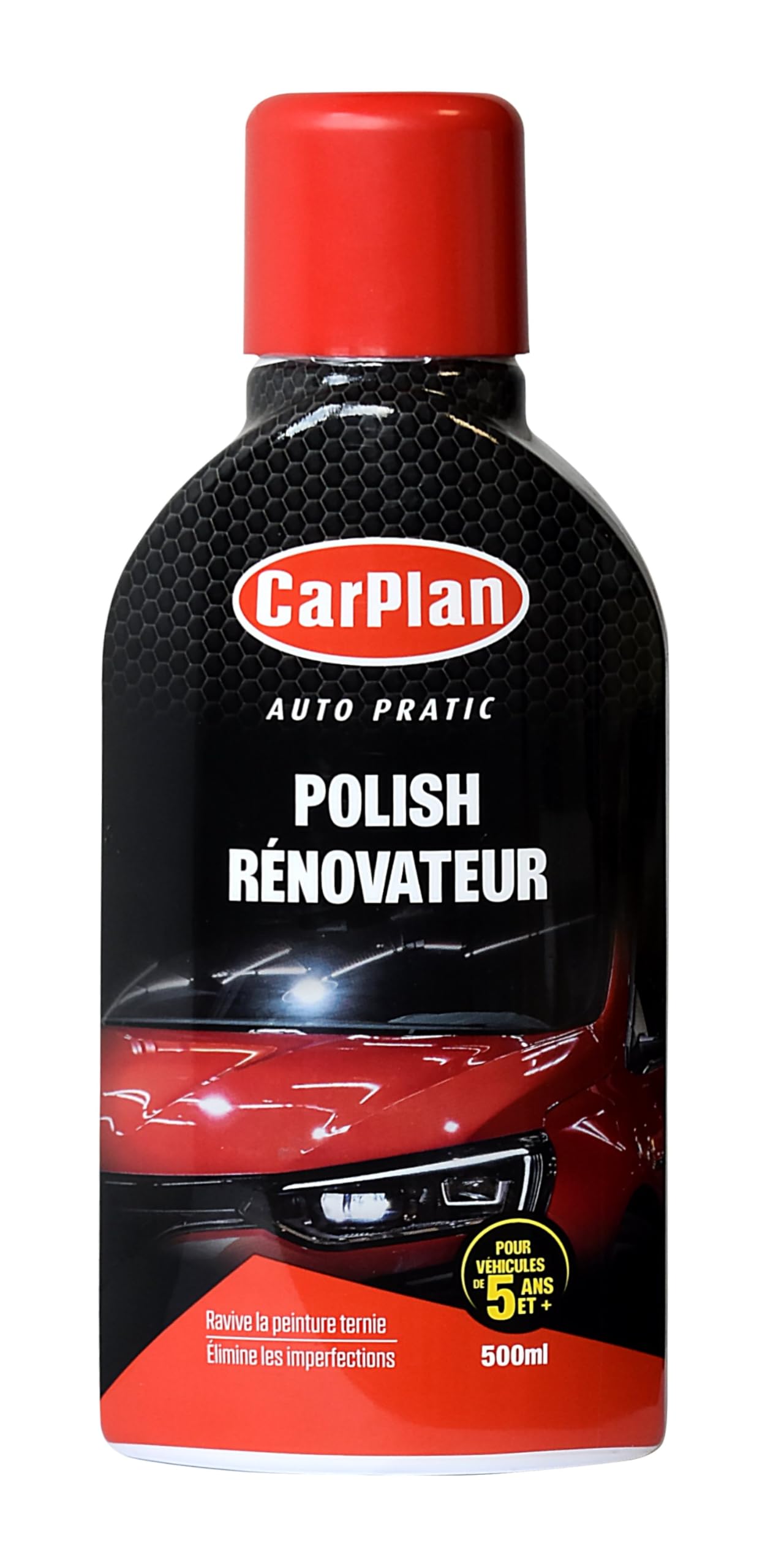 CarPlan Auto Pratic Polish Renovator, Kratzschutz und Farbauffrischer, 500 ml von Carplan