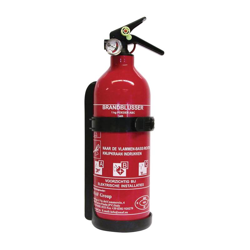 Carpoint 0140912 Feuerlöscher ABC 1 kg mit Manometer von Carpoint